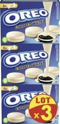 Géant Casino OREO enrobé chocolat blanc offre