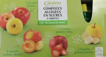 Compote Pocket Allégée en Sucres Multivariétés