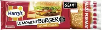 Géant Casino Le Moment Burger Sésame offre