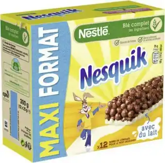 Géant Casino Barres Nesquik offre