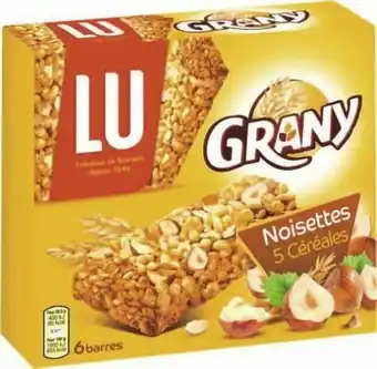 Géant Casino BON PLAN SUR L’ENSEMBLE DES PRODUITS DE LA MARQUE GRANY offre