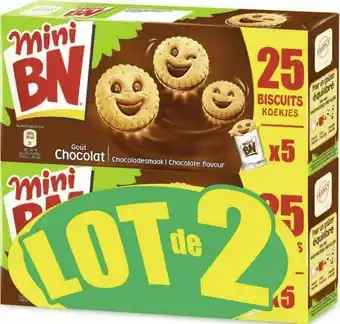 Géant Casino Mini BN goût chocolat offre