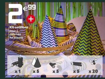 Gifi Kit cotillons offre