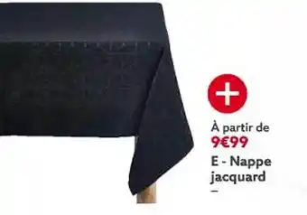 Gifi Nappe jacquard offre