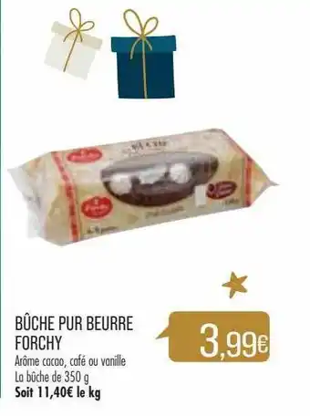Match Bûche pur beurre forchy offre