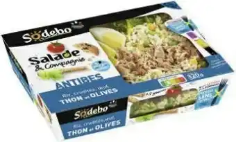 Géant Casino Salade Antibes Thon riz œuf salade crudités olives offre