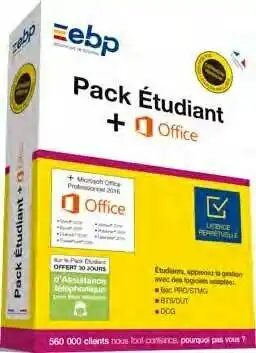 EBP PACK ÉTUDIANT OFFRE SPÉCIALE MS 2016