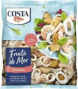 Géant Casino Fruits de Mer Sélection cuits surgelés offre