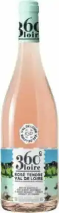 Géant Casino IGP Rosé Tendre Val de Loire 360° offre