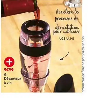 Gifi Décanteur à vin offre