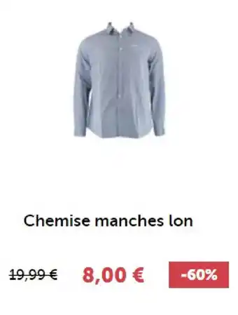 Stokomani Chemise manches lon offre
