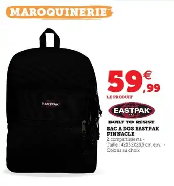 Super U Sac A Dos Eatpak Pinnacle offre