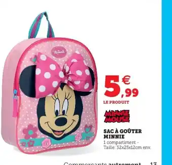 Super U Sac à Goûter Minnie offre