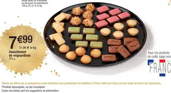 Assortiment de Mignardises