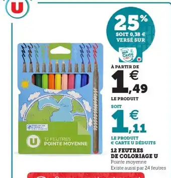 12 feautres De Coloriage U