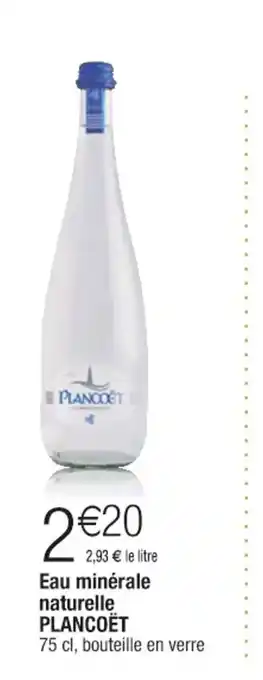 Cora x Carrefour Eau Minerale Naturelle Plancöet offre
