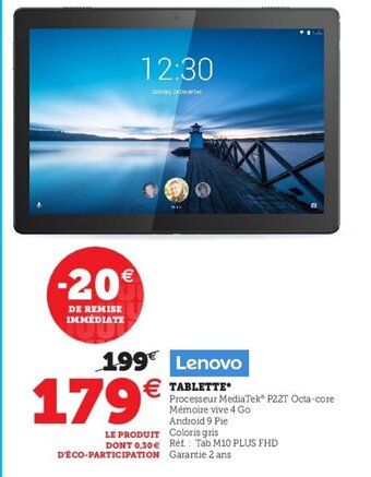 Super U Tablette* offre