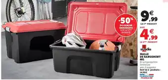 Super U Malle De Rangement 60L offre