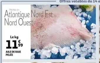 Auchan Aile de Raie Pelee offre