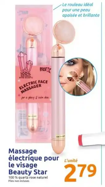 Action Massage électrique Pour Levisage Beauty Star offre