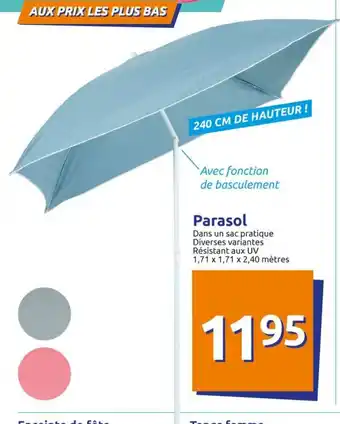 Action Parasol offre
