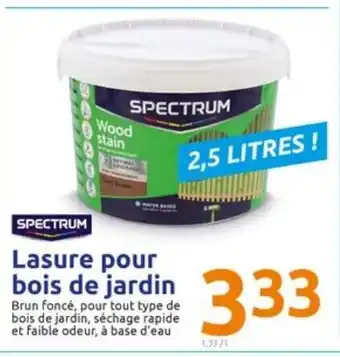 Action Lasure Pour Bois De Jardin offre