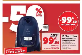 Super U Aspirateur Sac Ultrasilencer offre