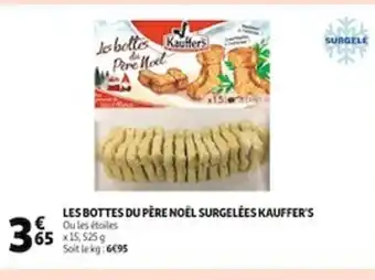 Auchan Les Bottes Du Père noël surgelées Kauffer's offre