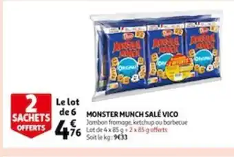Auchan Monster Munch Sale Vico offre
