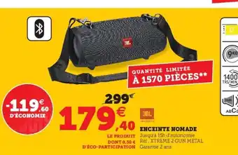 Enceinte Nomade