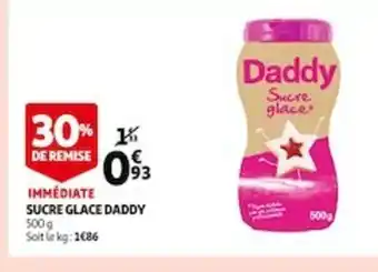 Auchan Sucre Glace Daddy offre