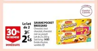 Auchan Savane Pocket Brossard offre