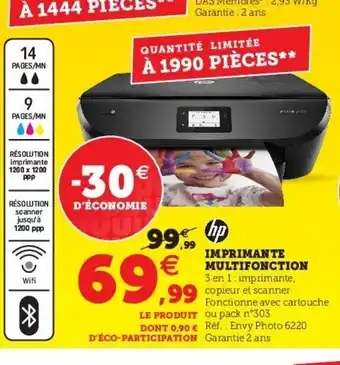 Super U Imprimante Multifonction offre