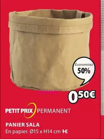 JYSK Panier Sala offre