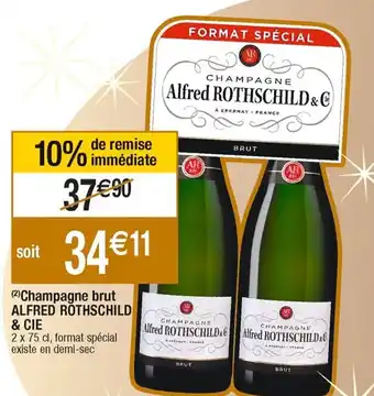Champagne Brit Alfred Rothschild & Cie