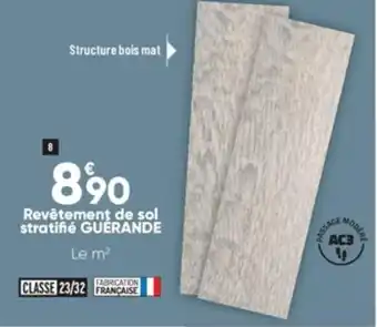 Bricorama Revêtement de sol stratifié Guerande offre