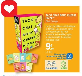 E.Leclerc Taco chat bouc cheese pizza offre