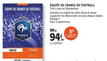 E.Leclerc Équipe de france de football offre
