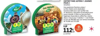 E.Leclerc Coffret parc astérix 1 journée pour 2 offre