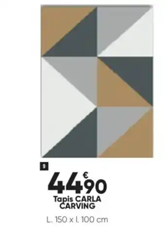 Bricorama Tapis carla carving offre