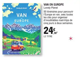 E.Leclerc Van en europe offre