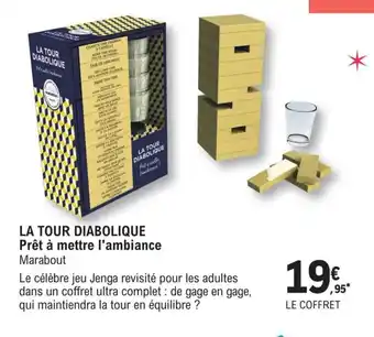 E.Leclerc La tour diabolique offre