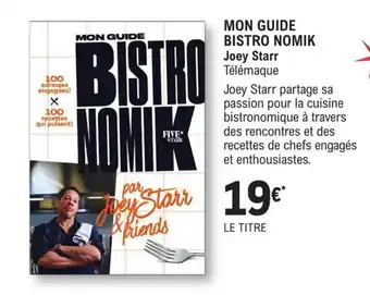 E.Leclerc Mon guide bistro nomik offre