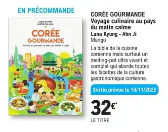 E.Leclerc Corée gourmande offre