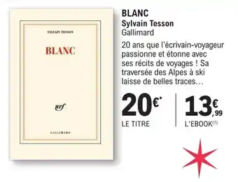 E.Leclerc Blanc offre