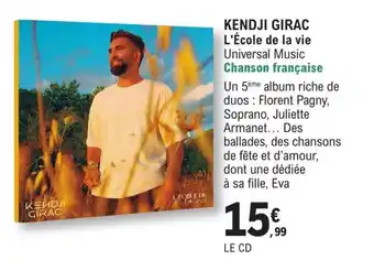E.Leclerc Kendji girac offre