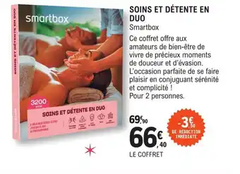 E.Leclerc Soins et détente en duo offre