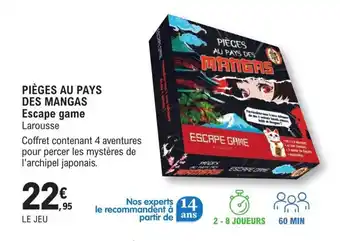 Pièges au pays des mangas