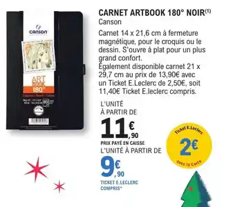 Carnet artbook 180 noir