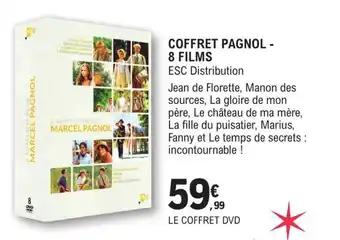 E.Leclerc Coffret pagnol - 8 films offre